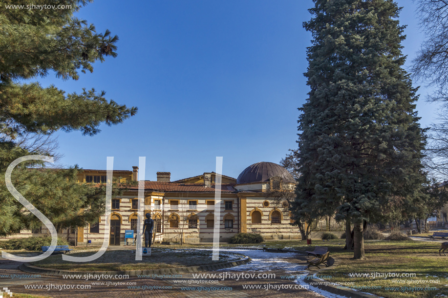 KYUSTENDIL, BULGARIA - JANUARY 15, 2015: Chifte Bath from Ottoman period in Town of Kyustendil, Bulgaria