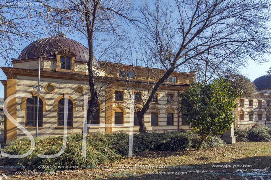 KYUSTENDIL, BULGARIA - JANUARY 15, 2015: Chifte Bath from Ottoman period in Town of Kyustendil, Bulgaria