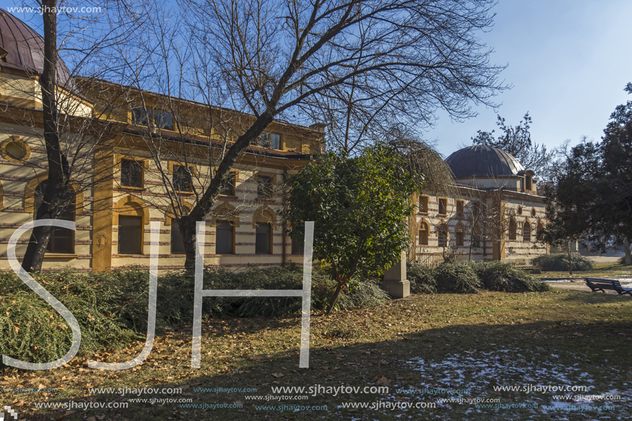 KYUSTENDIL, BULGARIA - JANUARY 15, 2015: Chifte Bath from Ottoman period in Town of Kyustendil, Bulgaria