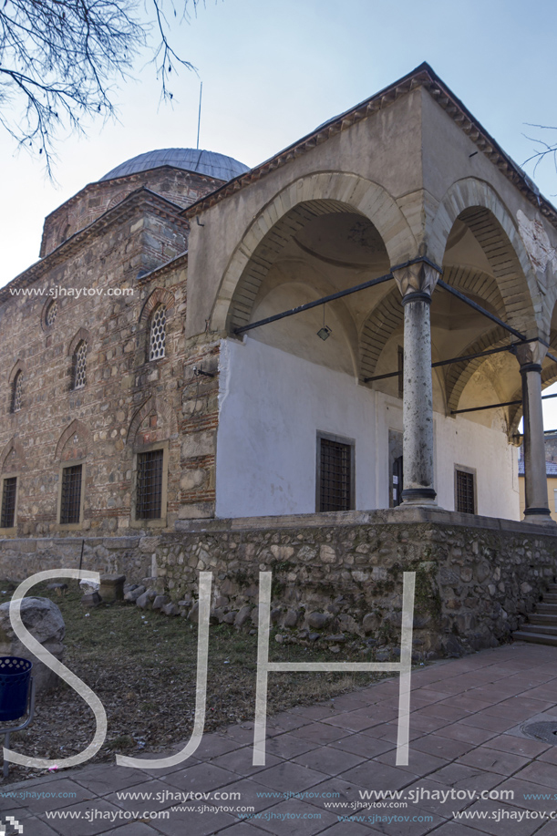 KYUSTENDIL, BULGARIA - JANUARY 15, 2015: Ahmed Bey Mosque - Historical Museum in Town of Kyustendil, Bulgaria