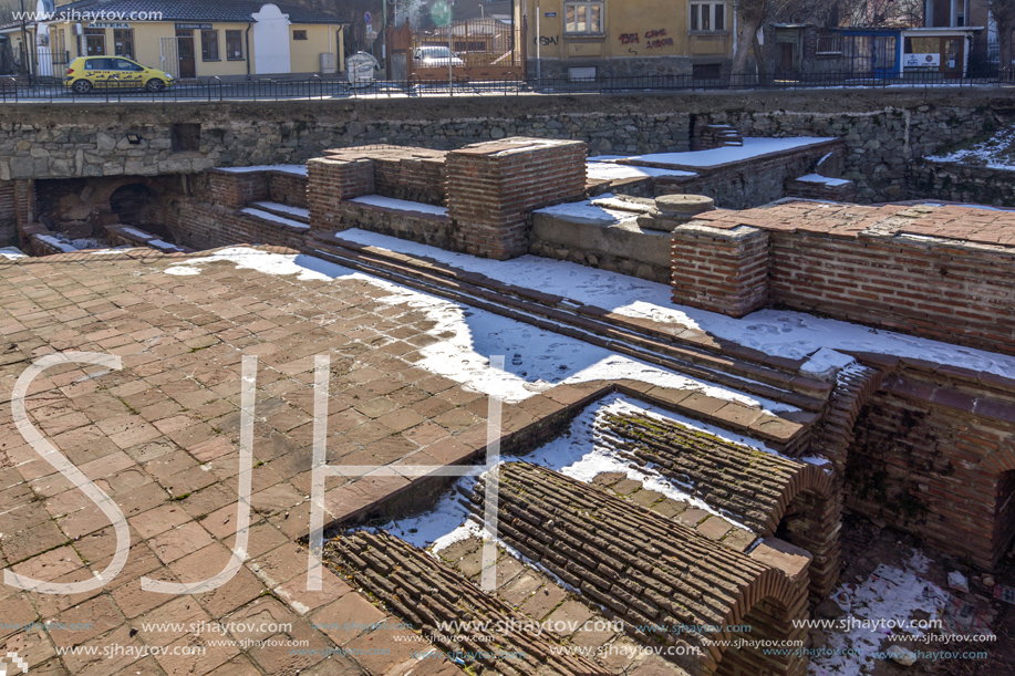 KYUSTENDIL, BULGARIA - JANUARY 15, 2015: Ahmed Bey Mosque - Historical Museum in Town of Kyustendil, Bulgaria