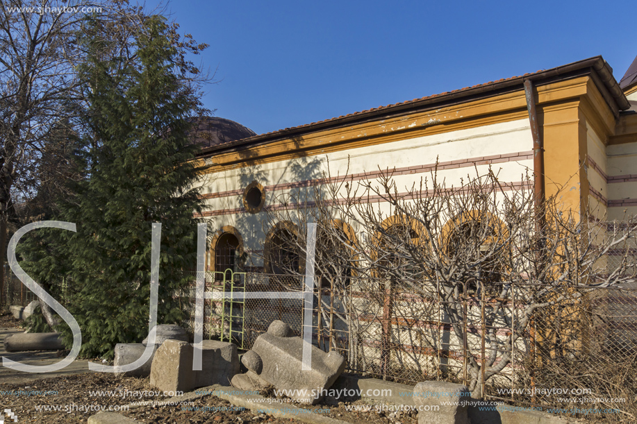 KYUSTENDIL, BULGARIA - JANUARY 15, 2015: Chifte Bath from Ottoman period in Town of Kyustendil, Bulgaria