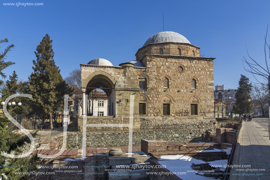 KYUSTENDIL, BULGARIA - JANUARY 15, 2015: Ahmed Bey Mosque - Historical Museum in Town of Kyustendil, Bulgaria