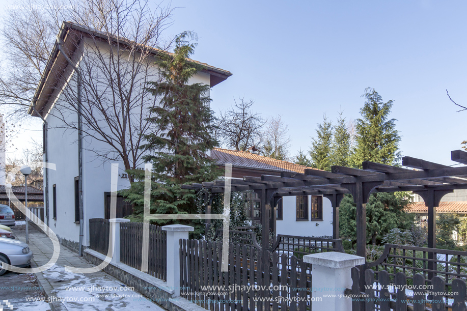 KYUSTENDIL, BULGARIA - JANUARY 15, 2015:  Dimitar Peshev Museum in Town of Kyustendil, Bulgaria