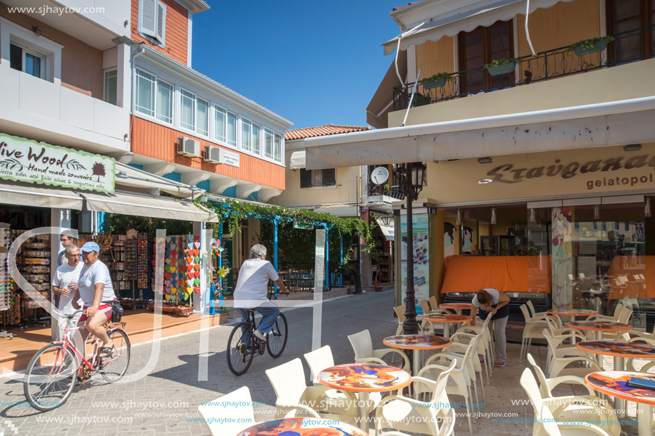 PARGA, GREECE - JULY 17, 2014: Amazing summer view of town of Parga, Epirus, Greece