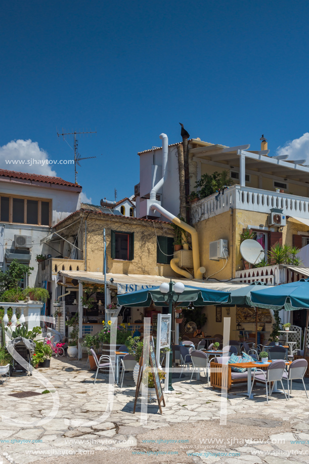 PARGA, GREECE - JULY 17, 2014: Amazing summer view of town of Parga, Epirus, Greece