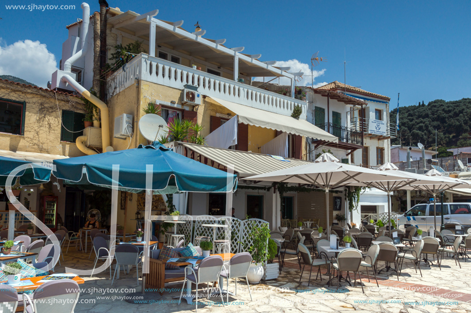 PARGA, GREECE - JULY 17, 2014: Amazing summer view of town of Parga, Epirus, Greece