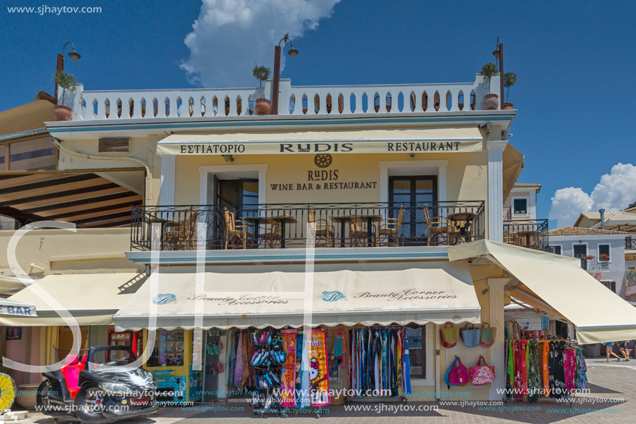 PARGA, GREECE - JULY 17, 2014: Amazing summer view of town of Parga, Epirus, Greece