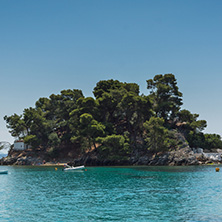 PARGA, GREECE - JULY 17, 2014: Amazing summer view of town of Parga, Epirus, Greece