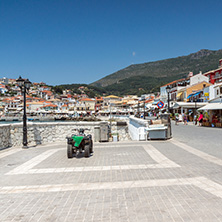 PARGA, GREECE - JULY 17, 2014: Amazing summer view of town of Parga, Epirus, Greece