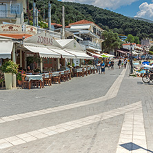 PARGA, GREECE - JULY 17, 2014: Amazing summer view of town of Parga, Epirus, Greece