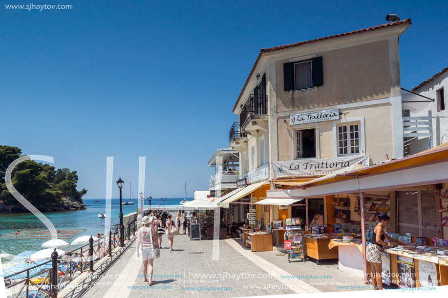 PARGA, GREECE - JULY 17, 2014: Amazing summer view of town of Parga, Epirus, Greece