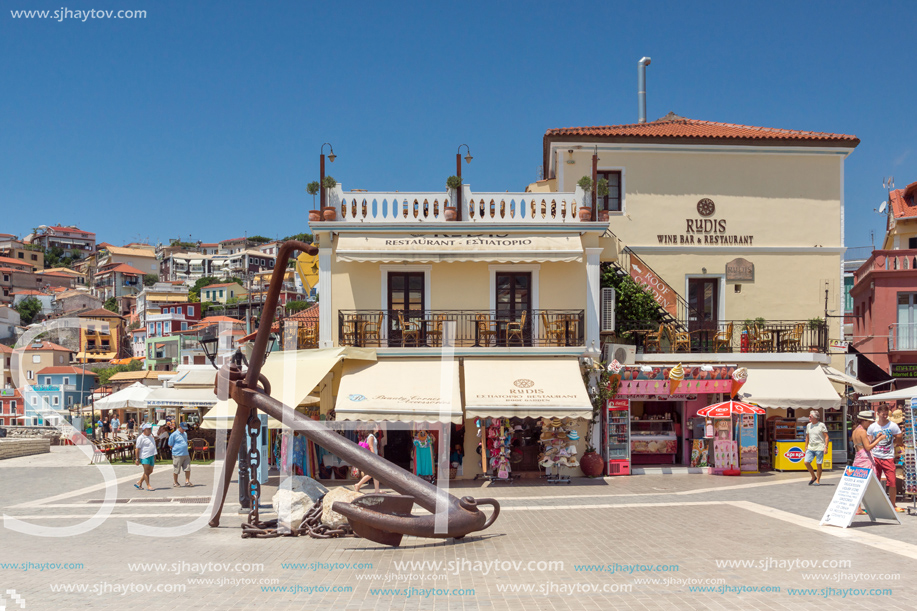 PARGA, GREECE - JULY 17, 2014: Amazing summer view of town of Parga, Epirus, Greece