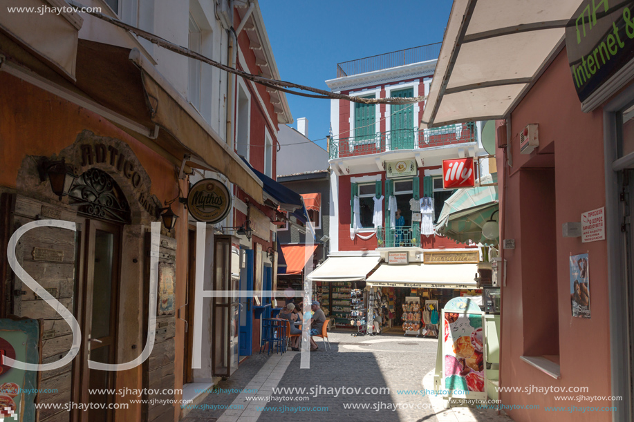 PARGA, GREECE - JULY 17, 2014: Amazing summer view of town of Parga, Epirus, Greece