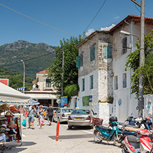 PARGA, GREECE - JULY 17, 2014: Amazing summer view of town of Parga, Epirus, Greece