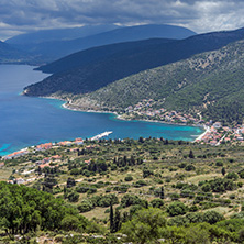 Amazing Landscape of Agia Effimia town, Kefalonia, Ionian islands, Greece
