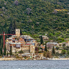 Docheiariou (Dochiariou) monastery at Mount Athos in Autonomous Monastic State of the Holy Mountain, Chalkidiki, Greece