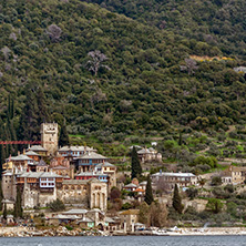 Docheiariou (Dochiariou) monastery at Mount Athos in Autonomous Monastic State of the Holy Mountain, Chalkidiki, Greece