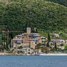 Docheiariou (Dochiariou) monastery at Mount Athos in Autonomous Monastic State of the Holy Mountain, Chalkidiki, Greece