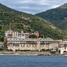 Xenophontos monastery at Mount Athos in Autonomous Monastic State of the Holy Mountain, Chalkidiki, Greece