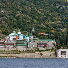 Saint Panteleimon (Saint Pantaleon) Monastery at Mount Athos in Autonomous Monastic State of the Holy Mountain, Chalkidiki, Greece