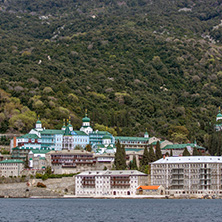 Saint Panteleimon (Saint Pantaleon) Monastery at Mount Athos in Autonomous Monastic State of the Holy Mountain, Chalkidiki, Greece