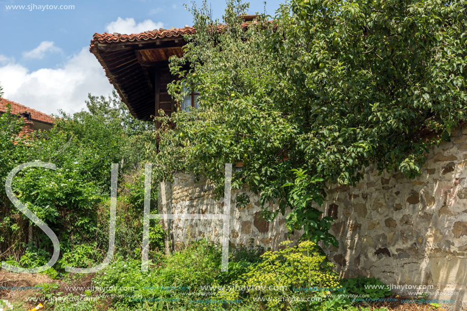 KOTEL, BULGARIA - AUGUST 1, 2014: Houses of the nineteenth century in historical town of Kotel, Sliven Region, Bulgaria