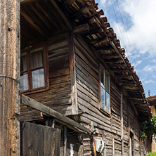 KOTEL, BULGARIA - AUGUST 1, 2014: Houses of the nineteenth century in historical town of Kotel, Sliven Region, Bulgaria