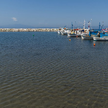 THASSOS, GREECE - APRIL 5, 2016: Port of Skala Rachoniou, Thassos island, East Macedonia and Thrace, Greece