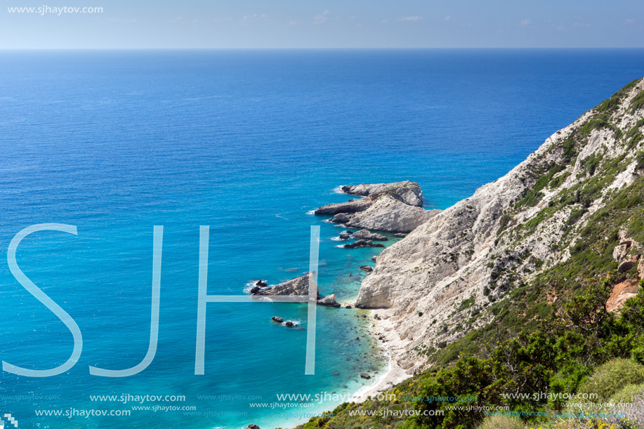 Rocks near Petani Beach, Kefalonia, Ionian Islands, Greece