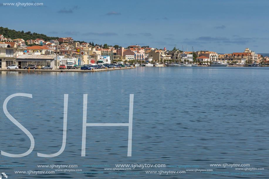 Panorama to Argostoli town, Kefalonia, Ionian islands, Greece