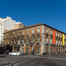 MADRID, SPAIN - JANUARY 22, 2018: Thyssen Bornemisza Museum in City of Madrid, Spain