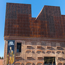 MADRID, SPAIN - JANUARY 22, 2018: CaixaForum Museum in City of Madrid, Spain
