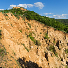 Landscape with rock formation Stob pyramids, Rila Mountain, Kyustendil region, Bulgaria