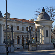 MADRID, SPAIN - JANUARY 22, 2018:  Building of Ministry of agriculture in City of Madrid, Spain
