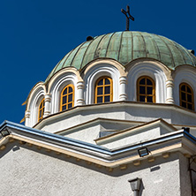 SANDANSKI, BULGARIA - APRIL 4, 2018: Orthodox church of St. George in town of Sandanski, Bulgaria