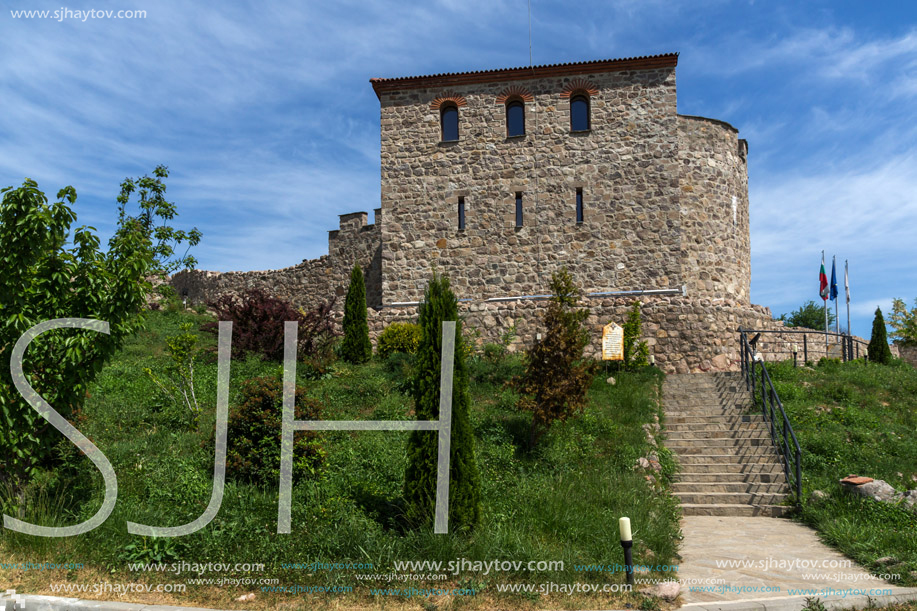 Ruins of Ancient Byzantine fortress The Peristera in town of Peshtera, Pazardzhik Region, Bulgaria