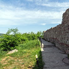 Ruins of Ancient Byzantine fortress The Peristera in town of Peshtera, Pazardzhik Region, Bulgaria