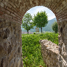 Ruins of Ancient Byzantine fortress The Peristera in town of Peshtera, Pazardzhik Region, Bulgaria