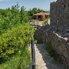 Ruins of Ancient Byzantine fortress The Peristera in town of Peshtera, Pazardzhik Region, Bulgaria