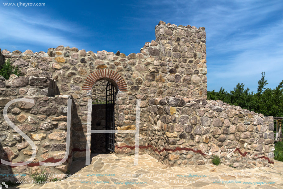 Ruins of Ancient Byzantine fortress The Peristera in town of Peshtera, Pazardzhik Region, Bulgaria