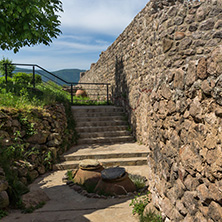 Ruins of Ancient Byzantine fortress The Peristera in town of Peshtera, Pazardzhik Region, Bulgaria