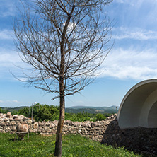 Ruins of Ancient Byzantine fortress The Peristera in town of Peshtera, Pazardzhik Region, Bulgaria