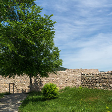 Ruins of Ancient Byzantine fortress The Peristera in town of Peshtera, Pazardzhik Region, Bulgaria