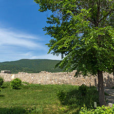 Ruins of Ancient Byzantine fortress The Peristera in town of Peshtera, Pazardzhik Region, Bulgaria