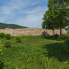 Ruins of Ancient Byzantine fortress The Peristera in town of Peshtera, Pazardzhik Region, Bulgaria