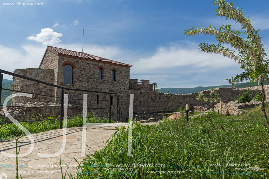 Ruins of Ancient Byzantine fortress The Peristera in town of Peshtera, Pazardzhik Region, Bulgaria