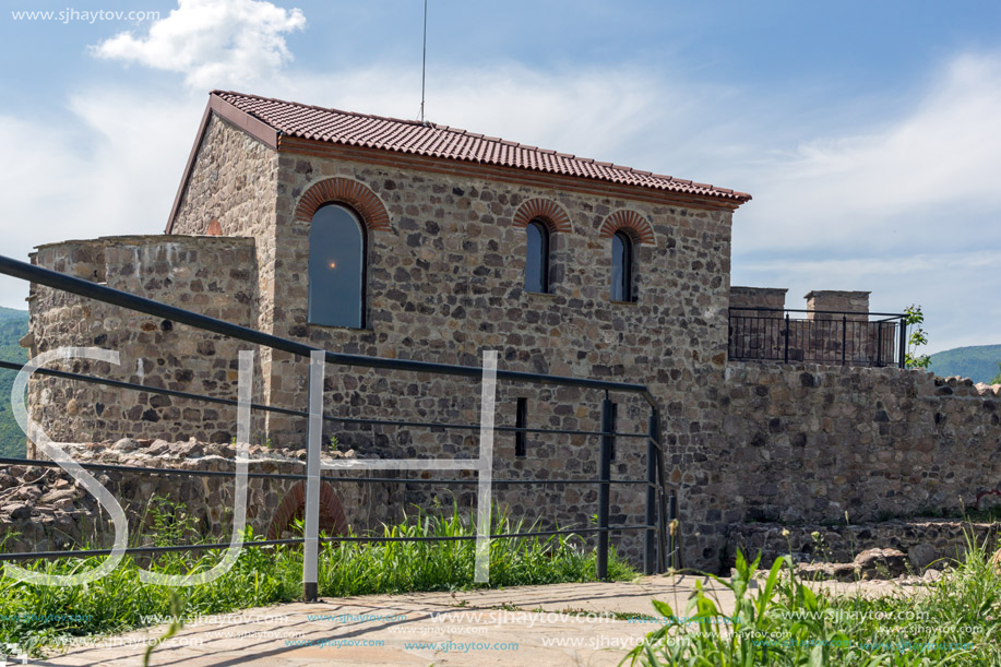 Ruins of Ancient Byzantine fortress The Peristera in town of Peshtera, Pazardzhik Region, Bulgaria