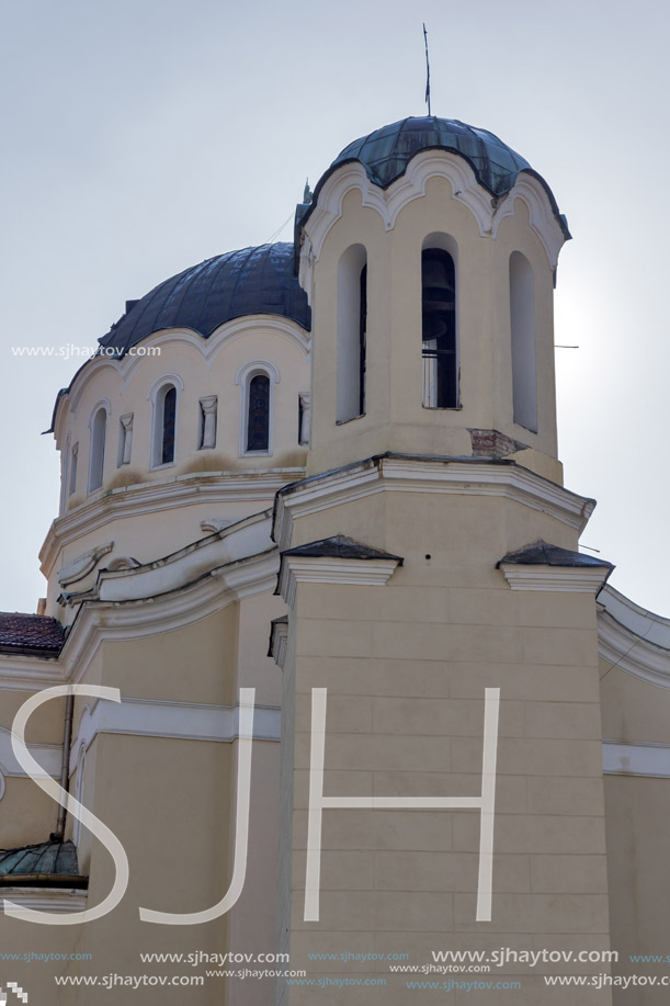 KYUSTENDIL, BULGARIA - JANUARY 15, 2015:  Church Saint Menas (St. Mina) in Town of Kyustendil, Bulgaria