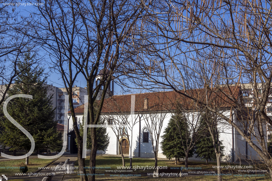 KYUSTENDIL, BULGARIA - JANUARY 15, 2015:  Saint Demetrius of Thessaloniki church in Town of Kyustendil, Bulgaria